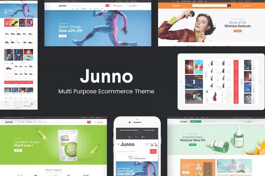 JUNNO – RESPONSIVE OPENCART THEME (INCLUDED COLOR SWATCHES)